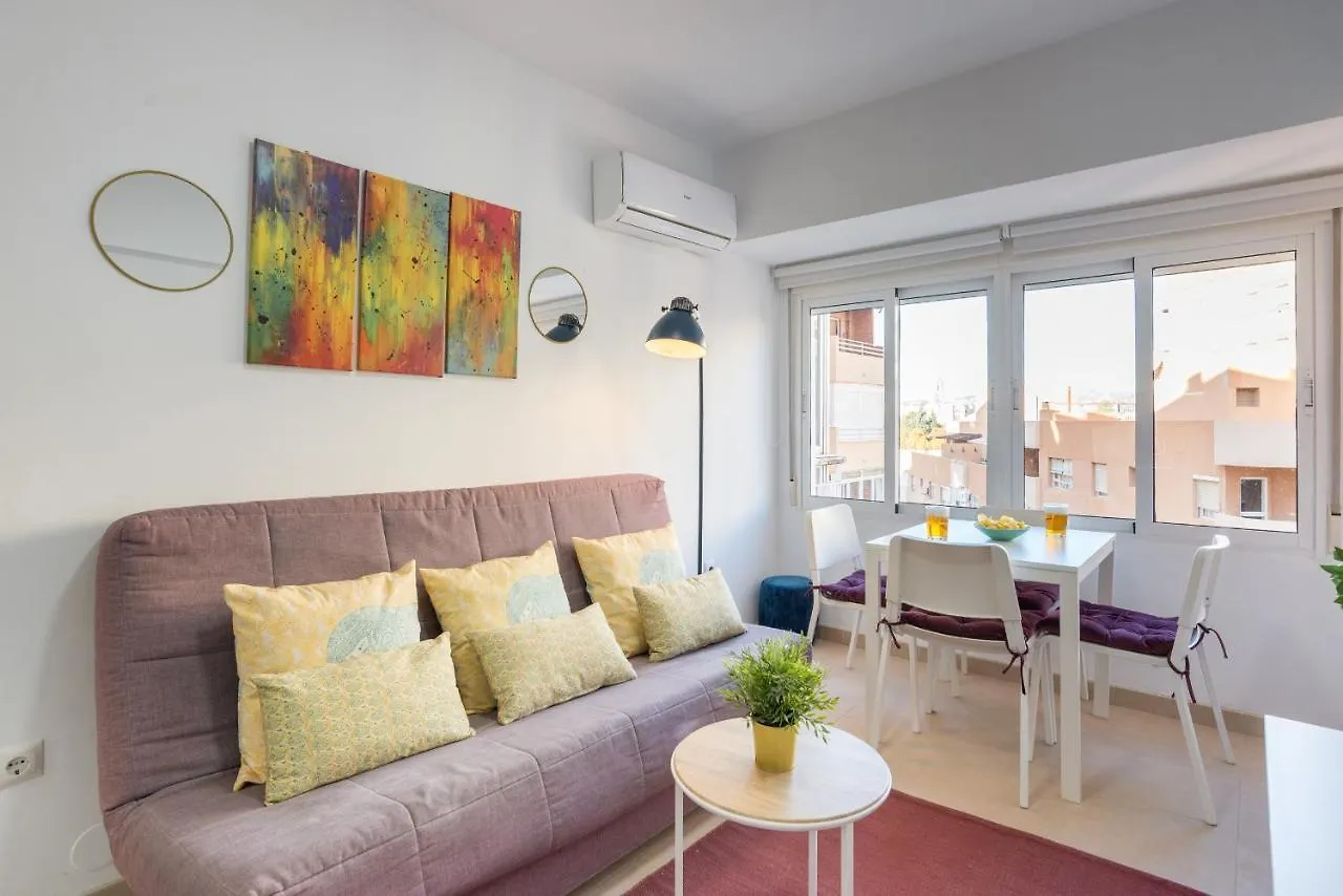 Mp6-Cathedral Views Apt Right On The Beach Apartment Malaga