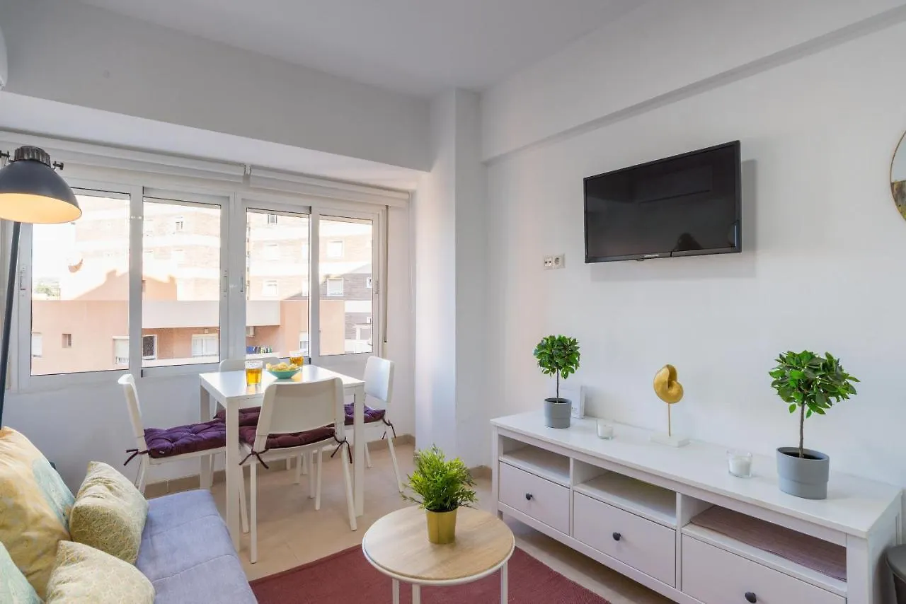 Mp6-Cathedral Views Apt Right On The Beach Apartment Malaga 0*,
